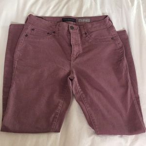 Mauve high waisted jeggings